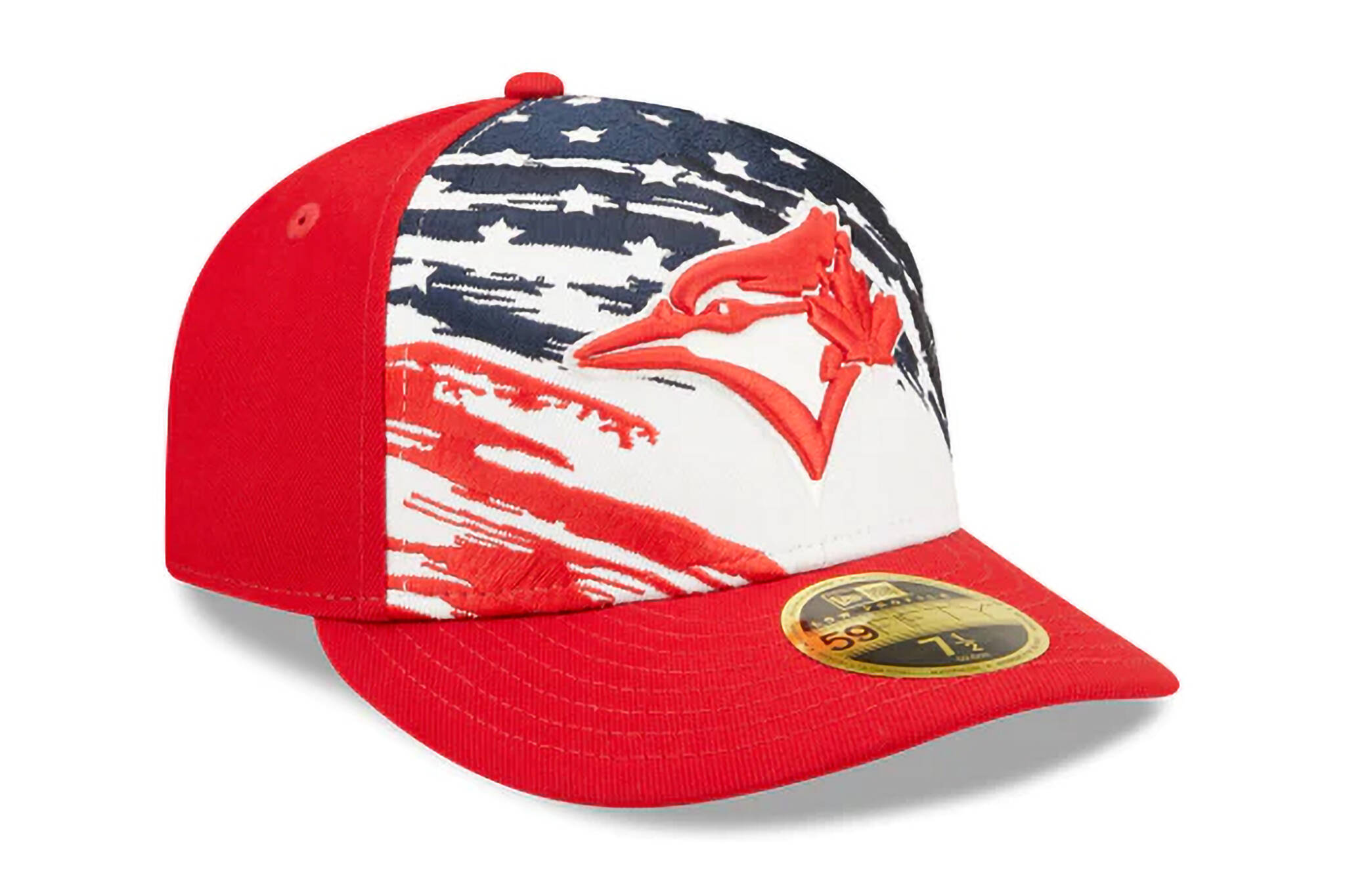 Shockingly ugly U.S. flag-inspired Toronto Blue Jays hat has fans confused  and angry