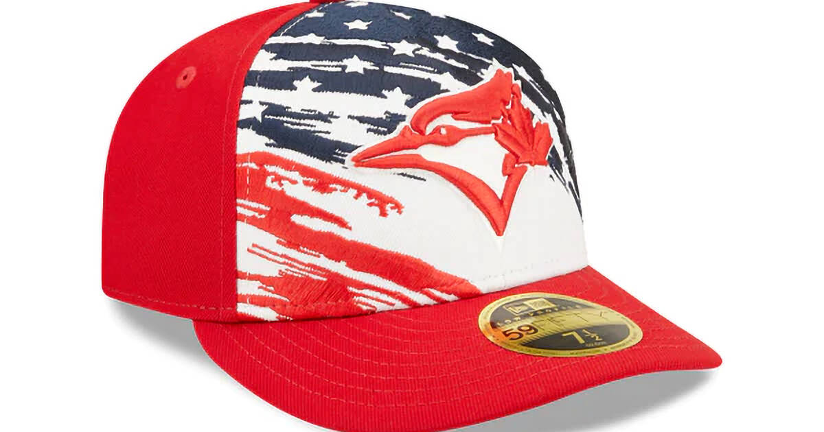 Shockingly ugly U.S. flag-inspired Toronto Blue Jays hat has fans confused  and angry