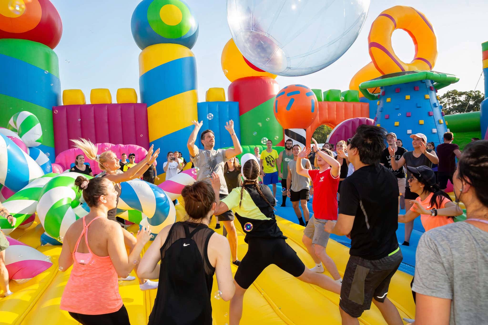 bouncy castle festival toronto