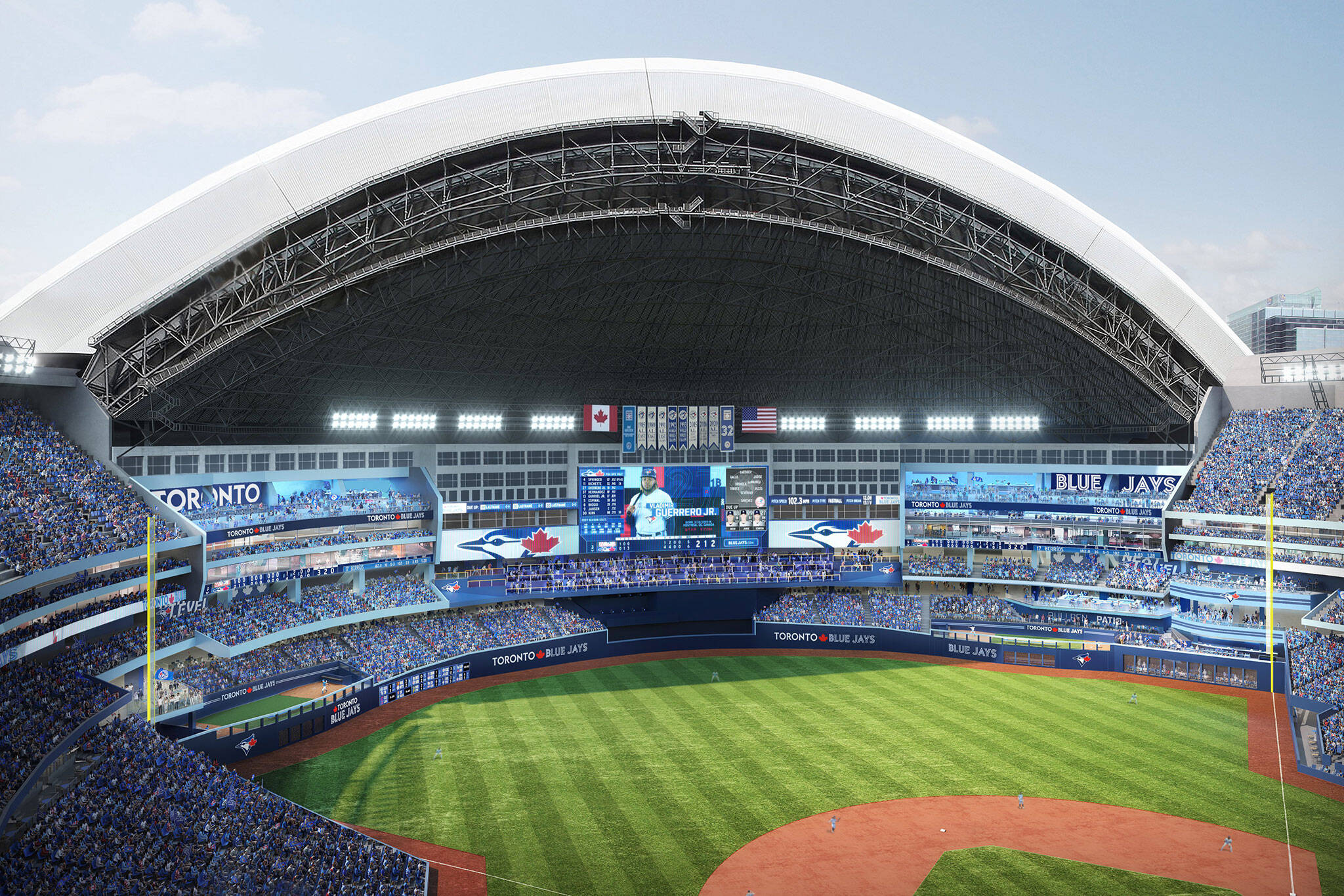 Here's what the Rogers Centre's new 300 million upgrades will look like