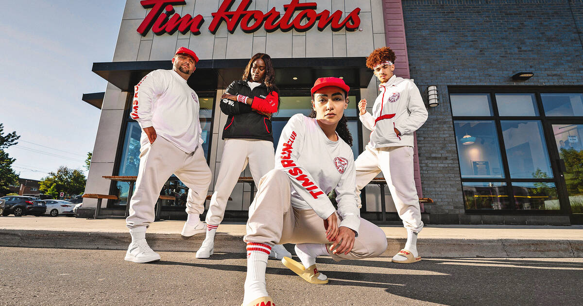 Tim Hortons now has a new and exclusive clothing line to wear on your Tims  Runs