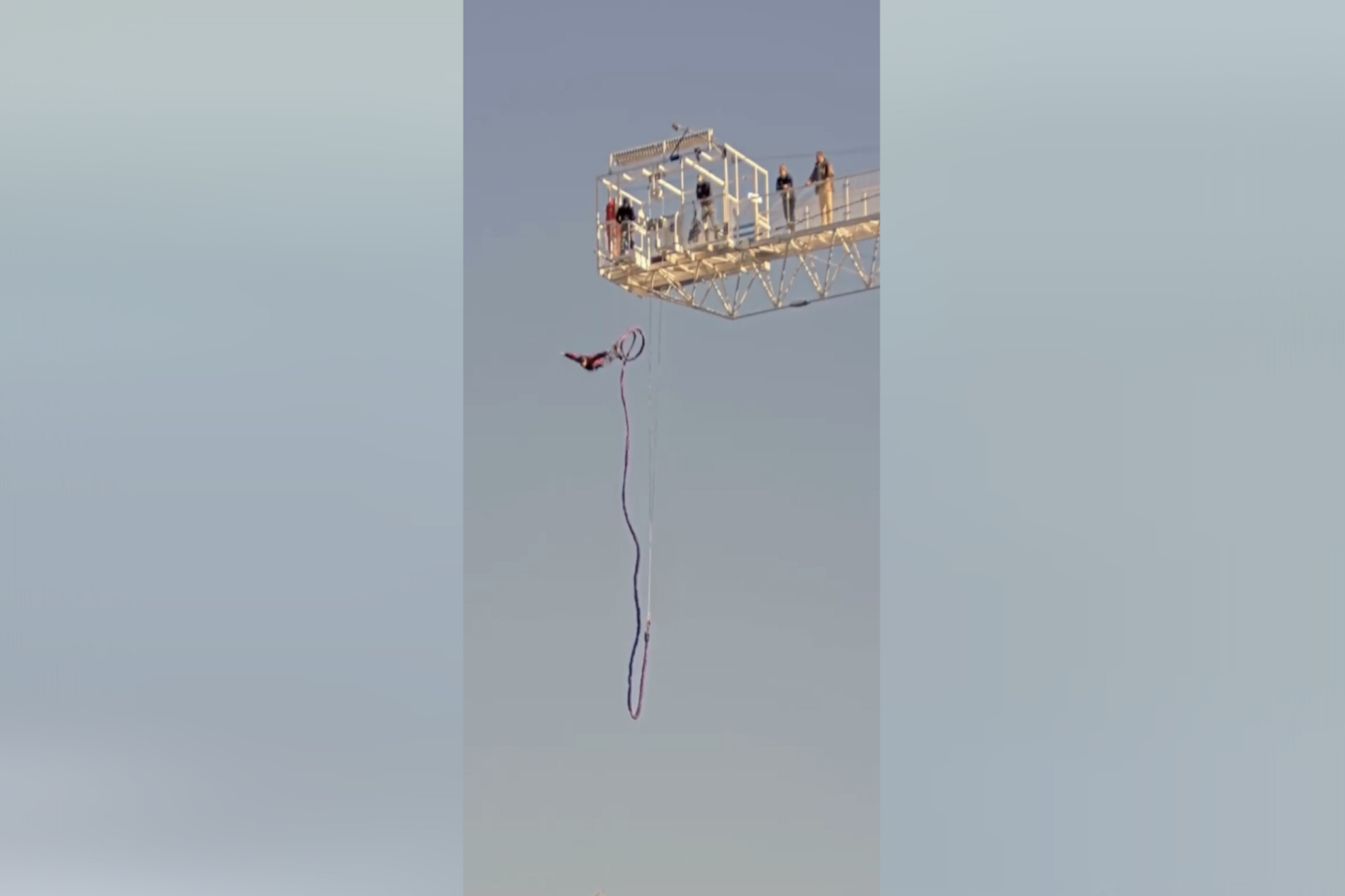trudeau bungee jumping