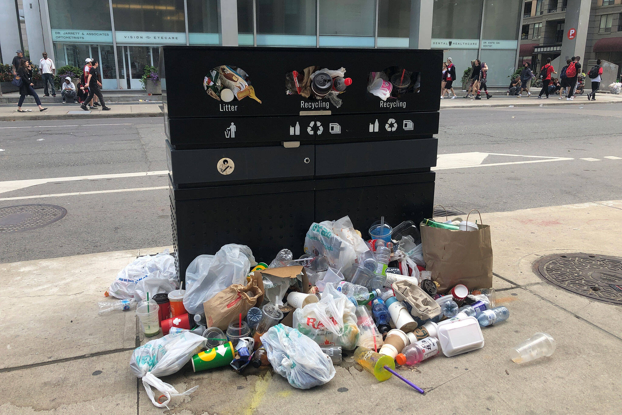 多伦多市的垃圾
