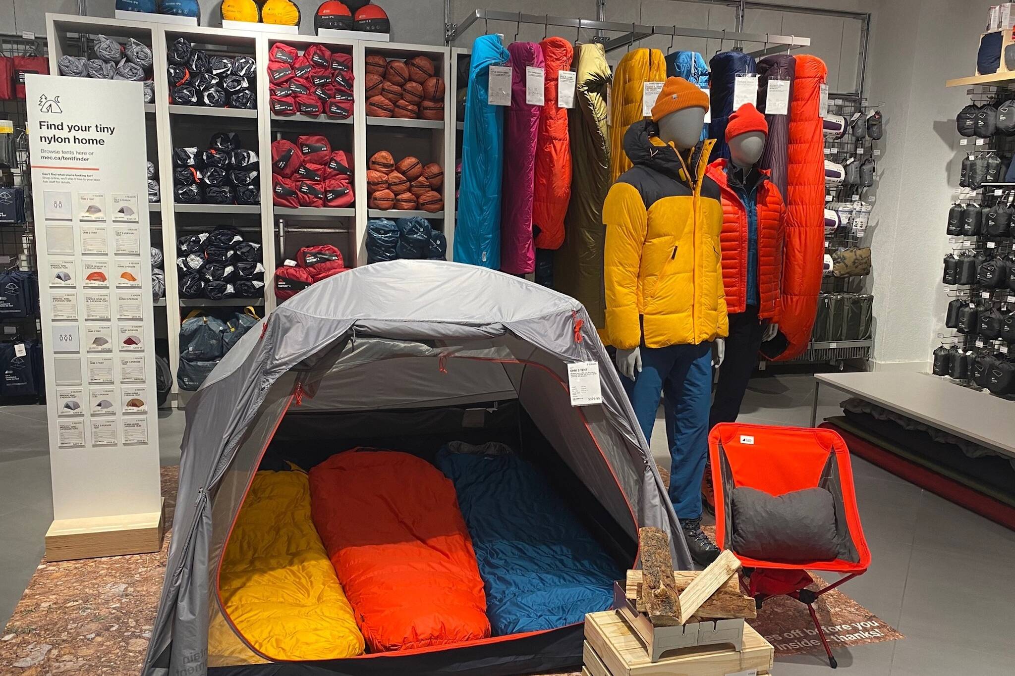 Toronto's favourite outdoor gear store opens three shops with The Bay