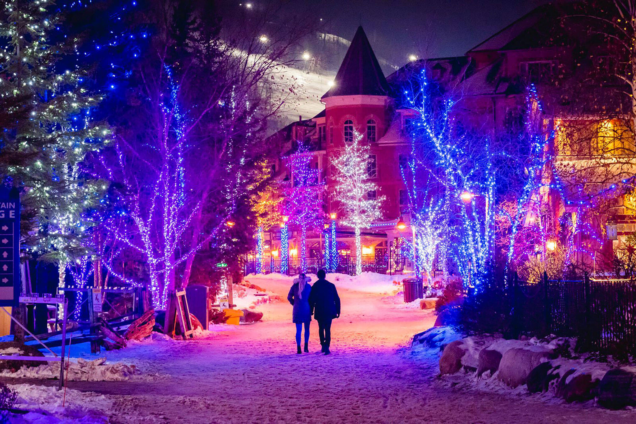 Blue Mountain is transforming into a winter wonderland
