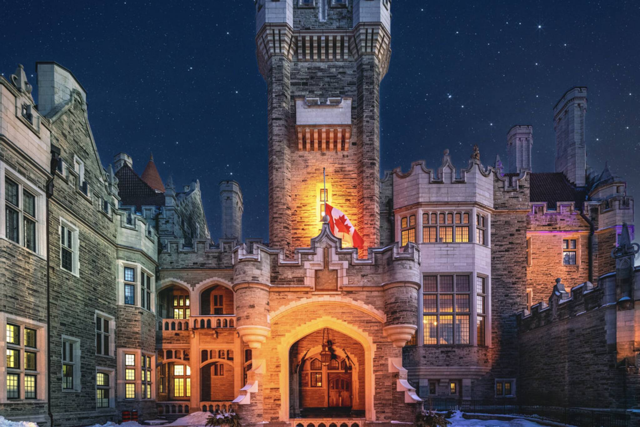 christmas at the castle casa loma