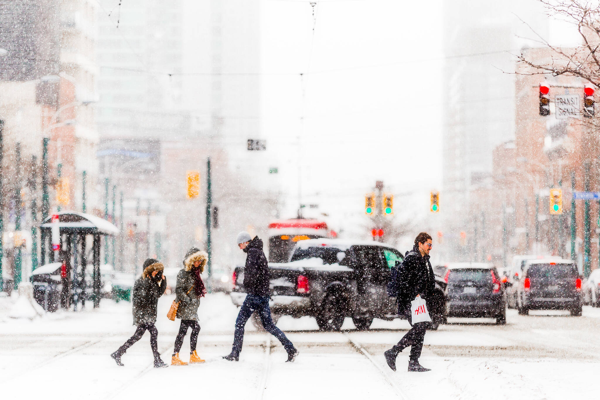 A major snow storm is now in the weather forecast for Toronto and it