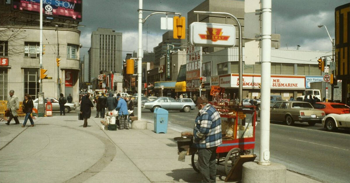This is what Toronto looked like in the 1980s