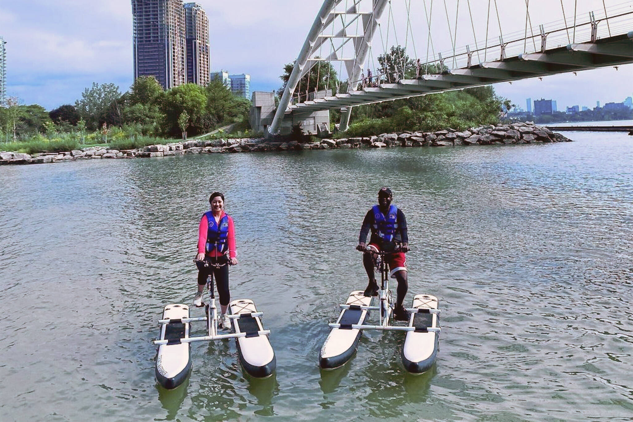 toronto water bikes