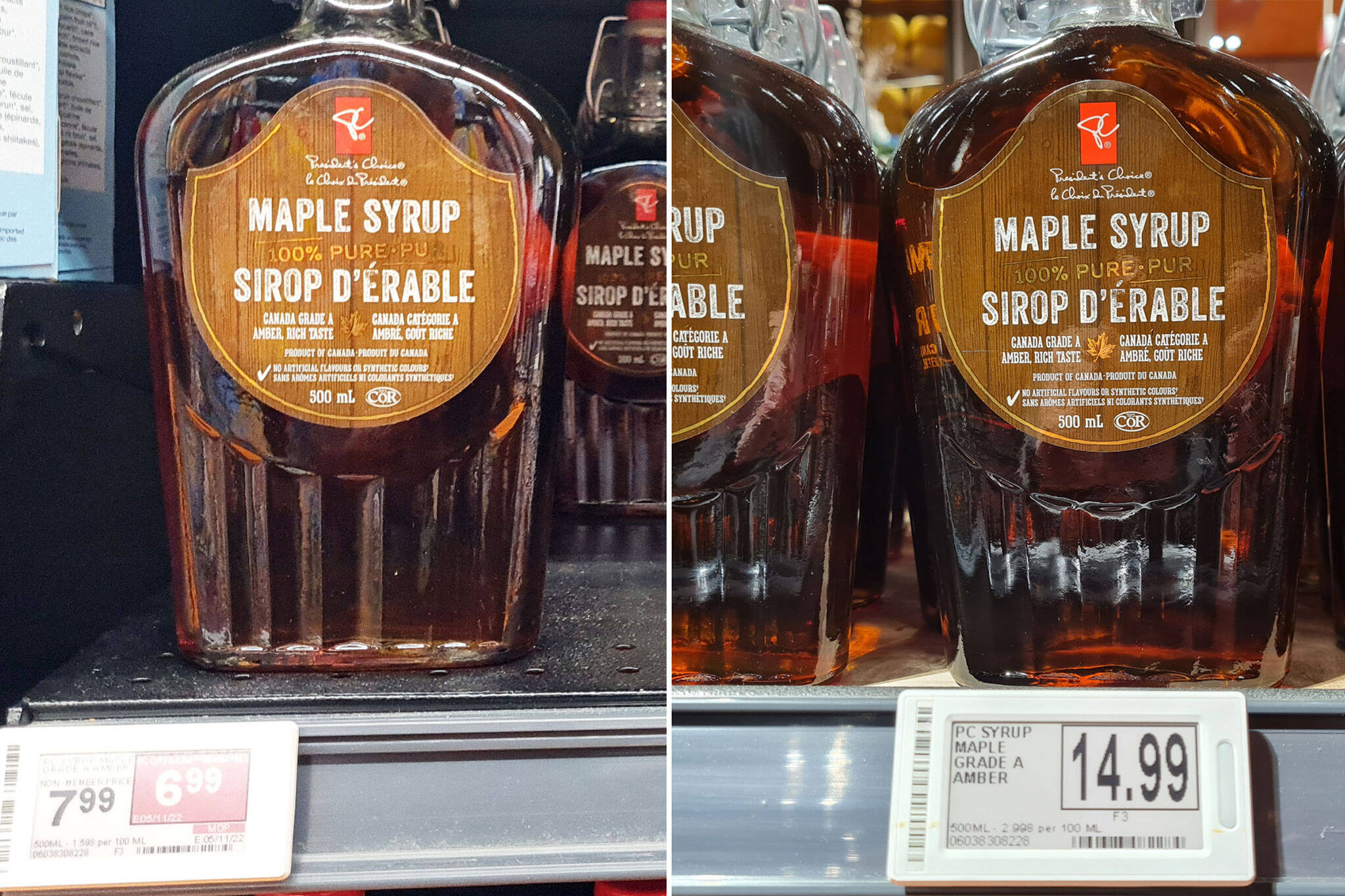 maple syrup prices inflation