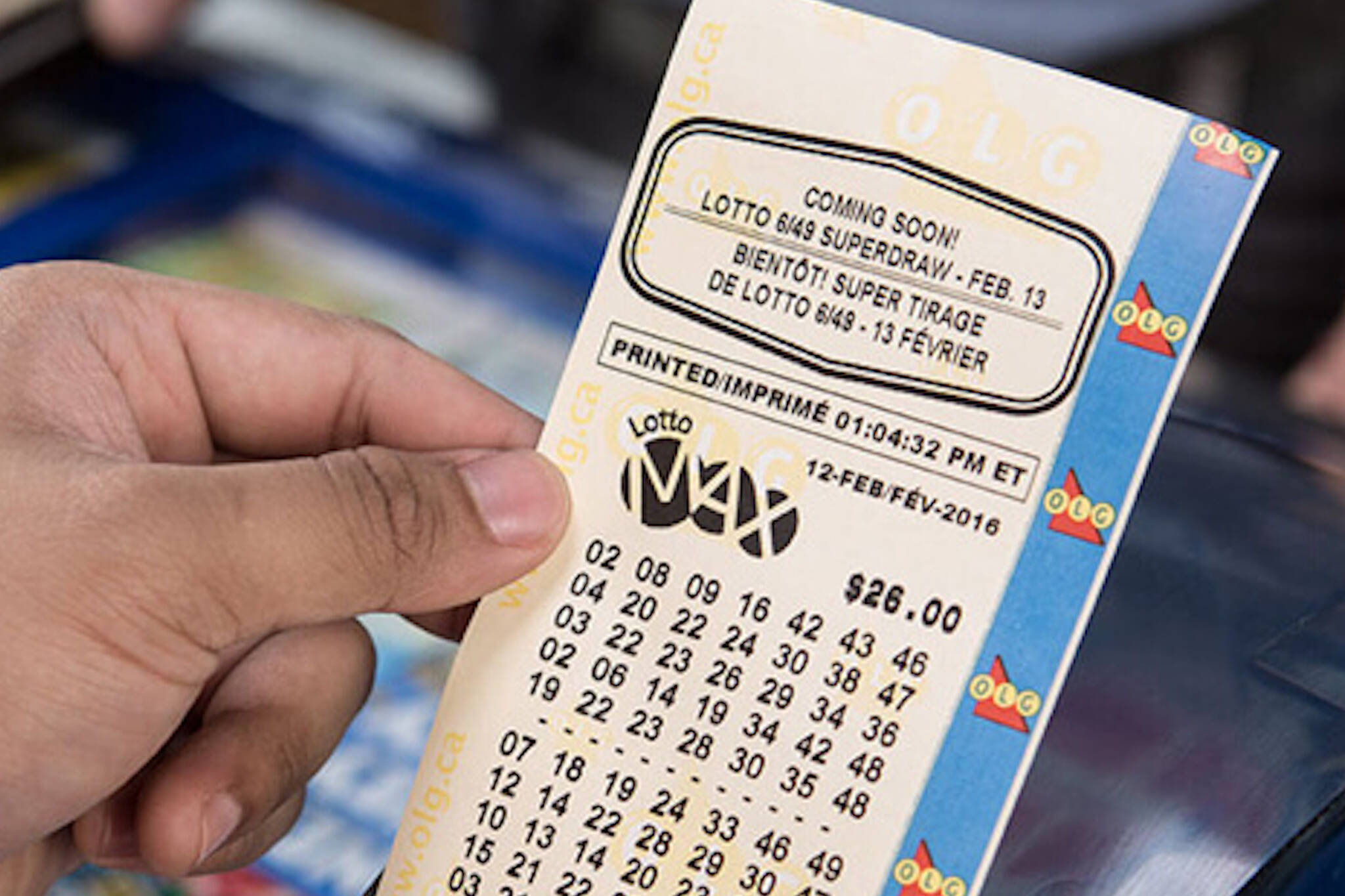 unclaimed lottery ticket ontario