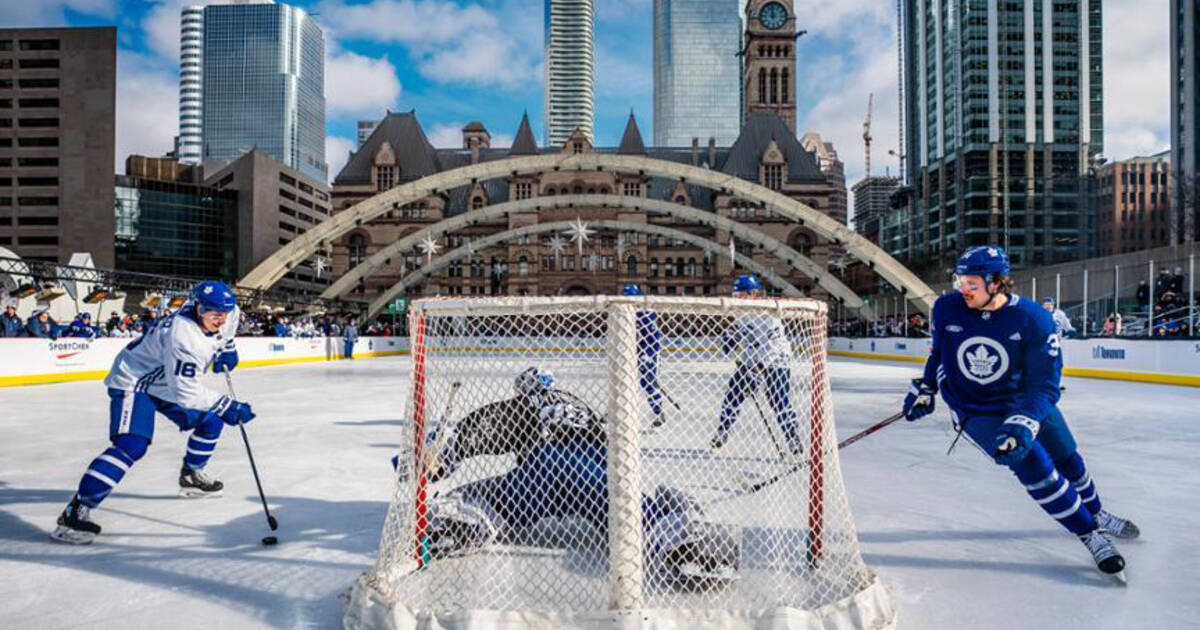 Maple Leafs Practice: Outdoor Skate - December 13, 2017 