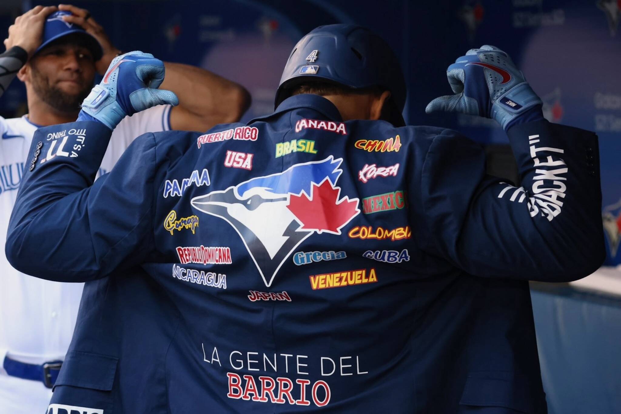 The Toronto Blue Jays are retiring their popular home run jacket