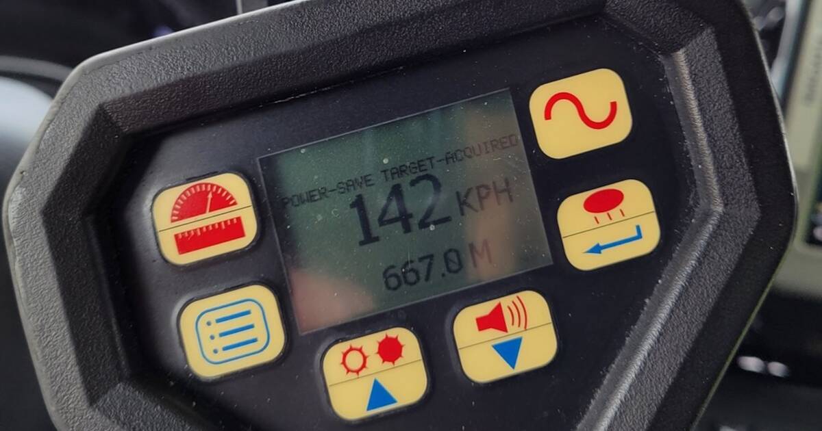 Ontario cops catch speeding American who thought speed limit was in miles