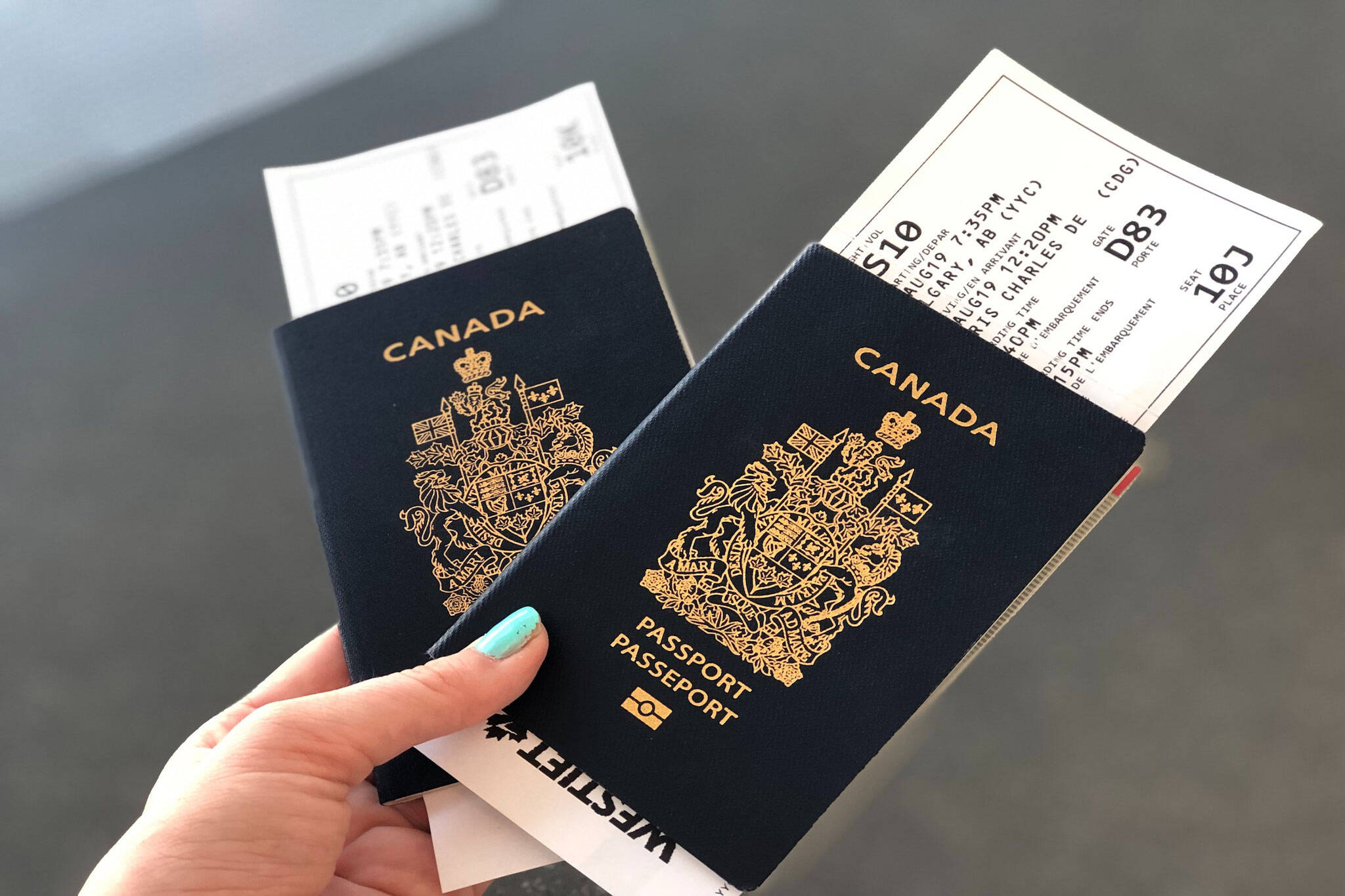 canadian passport application