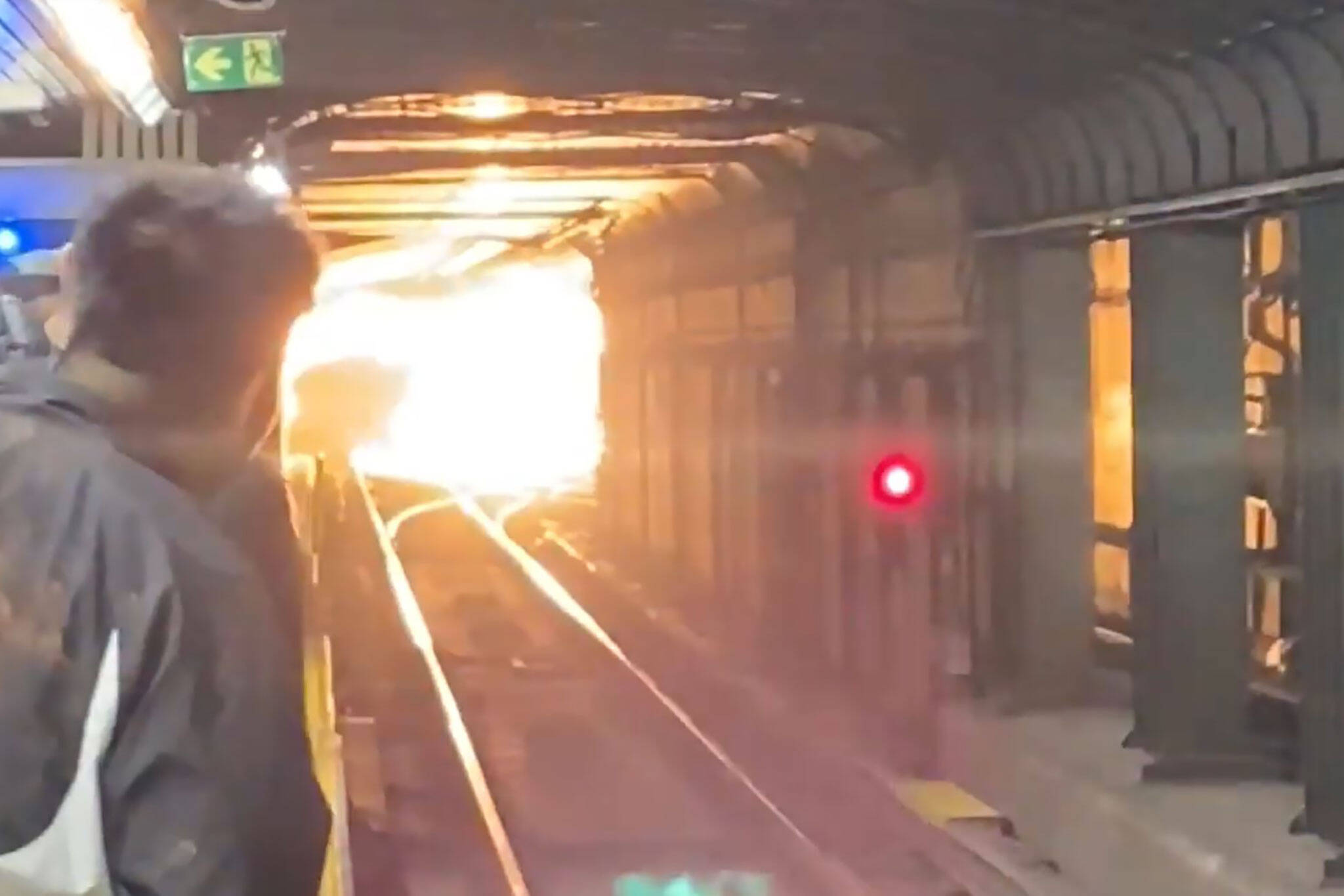 ttc subway fire explosion