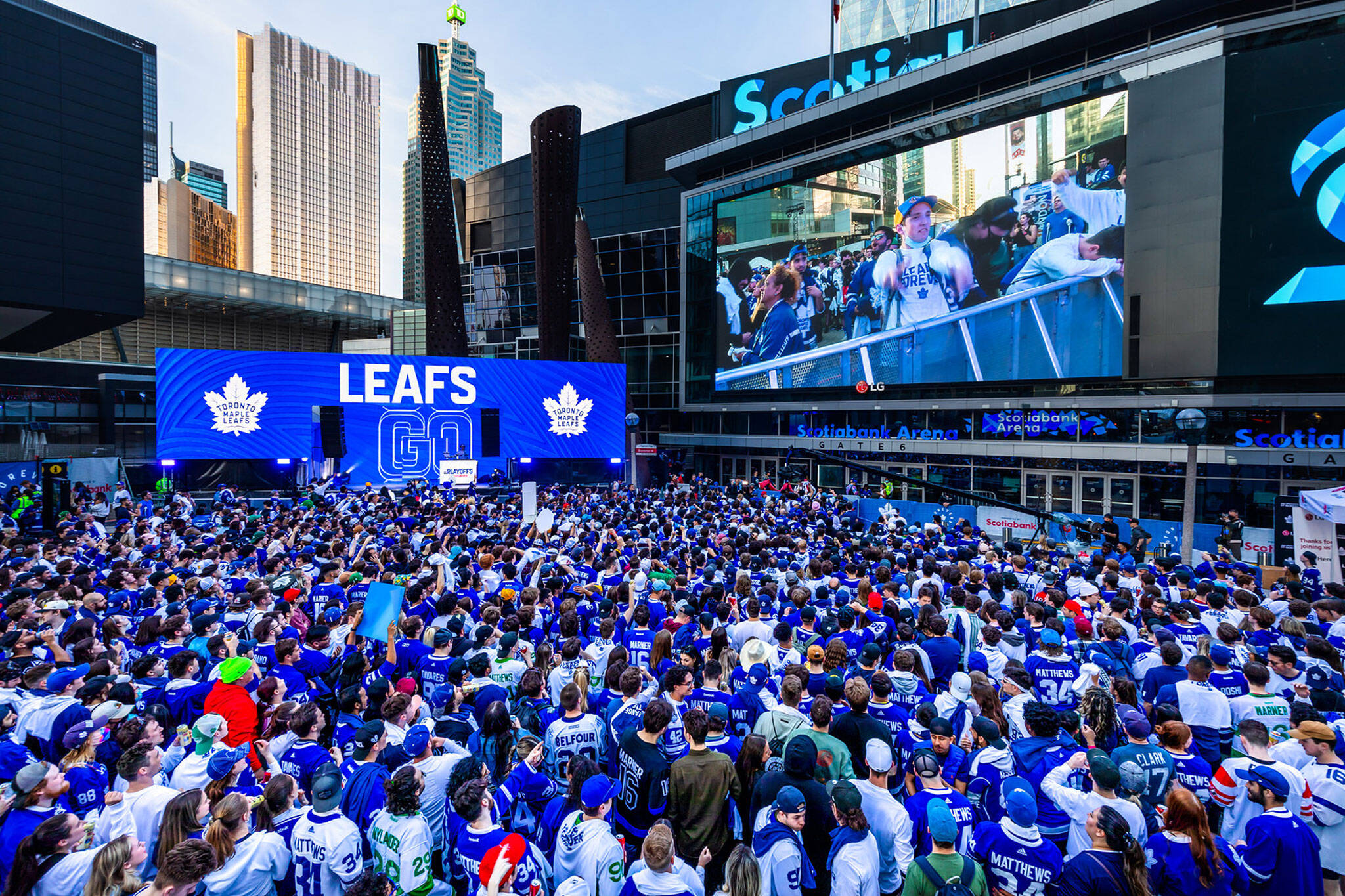 Tuesday marked the first game involving the @mapleleafs to feature
