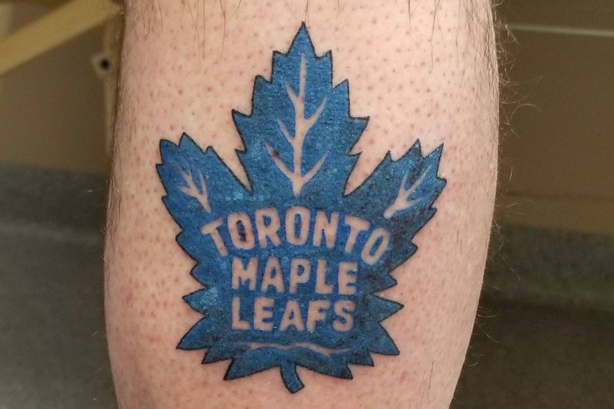 toronto maple leafs tattoo
