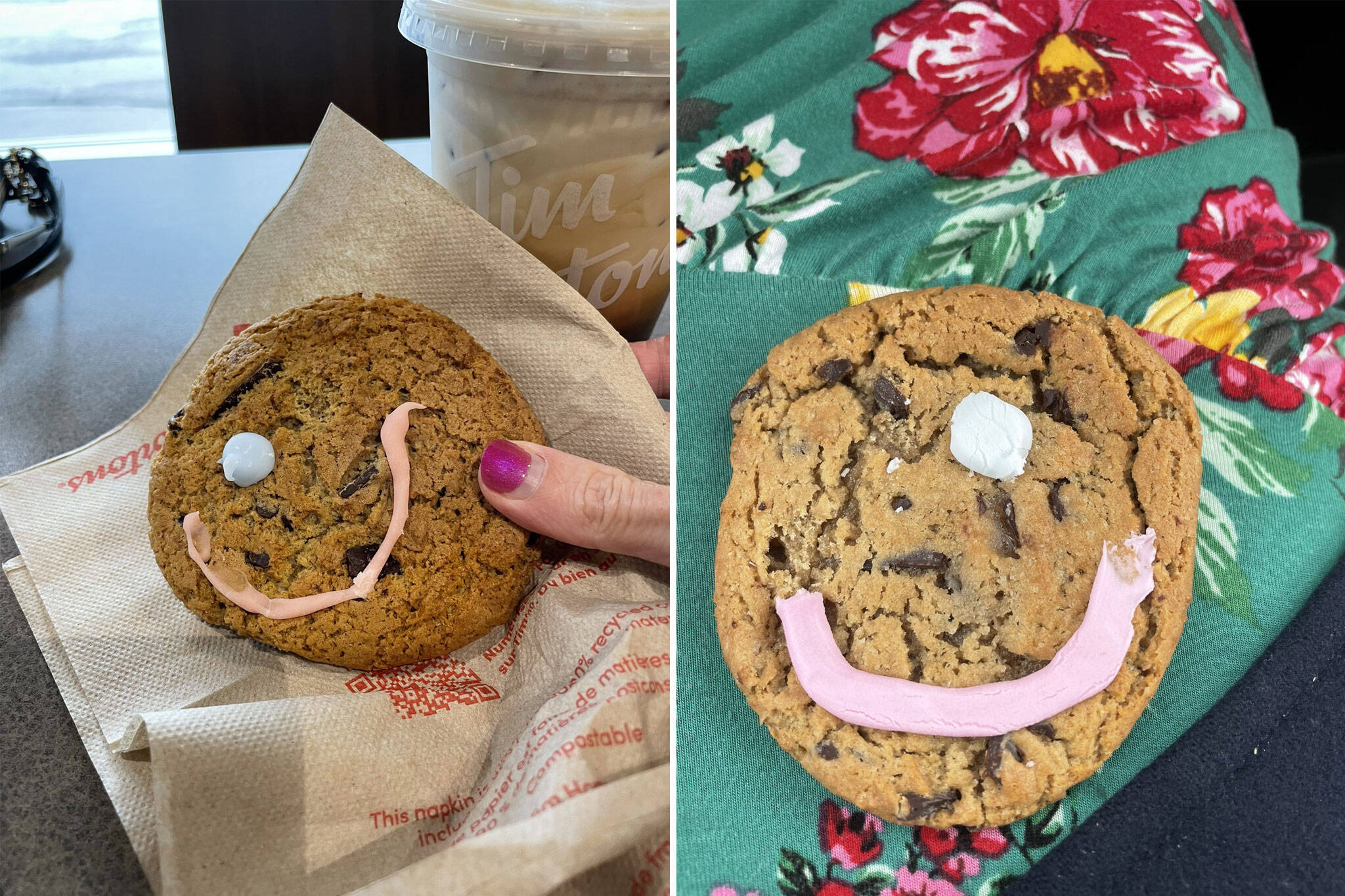 smile cookies tim hortons