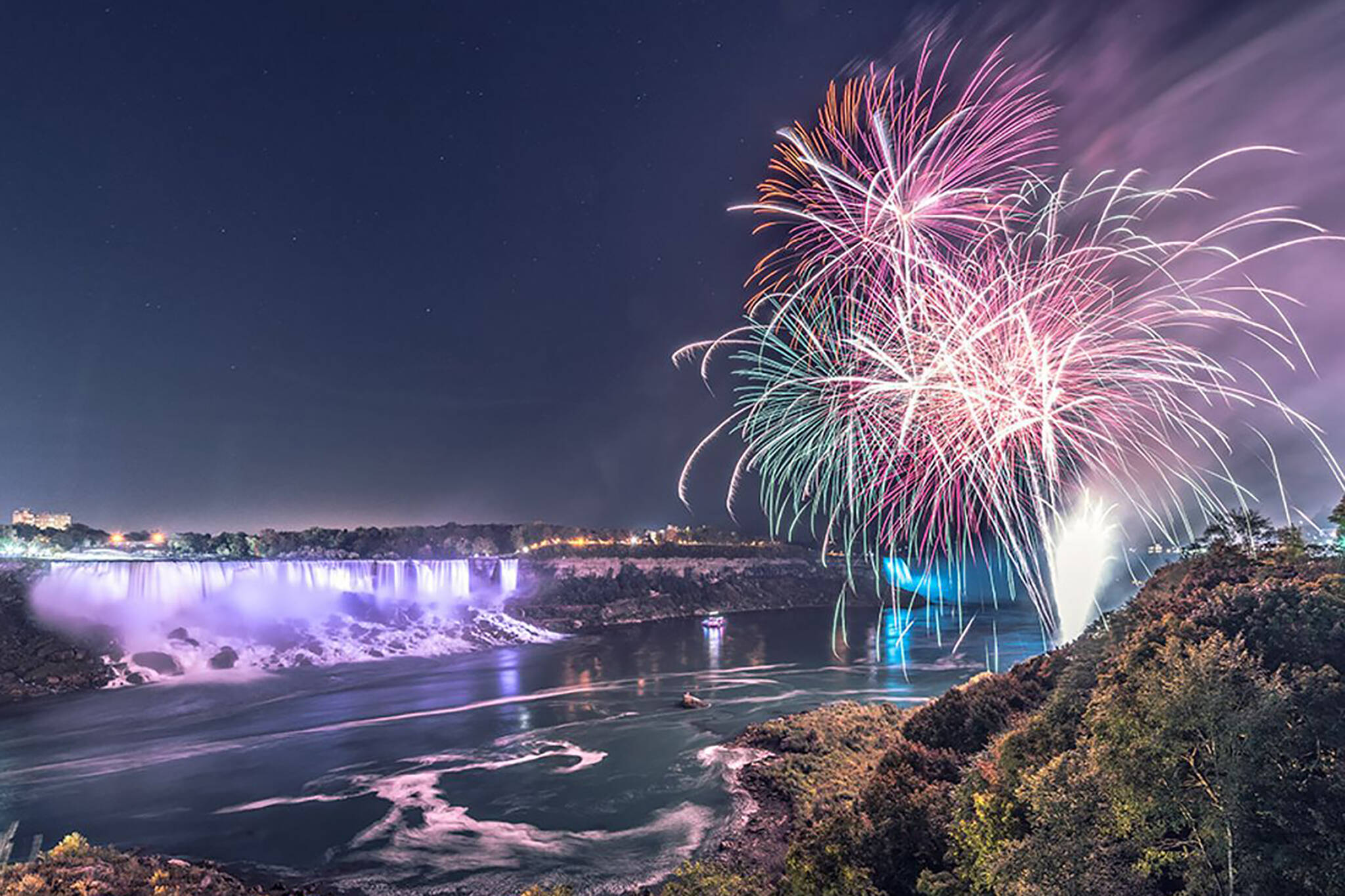 You can cruise under nightly fireworks this summer in Ontario