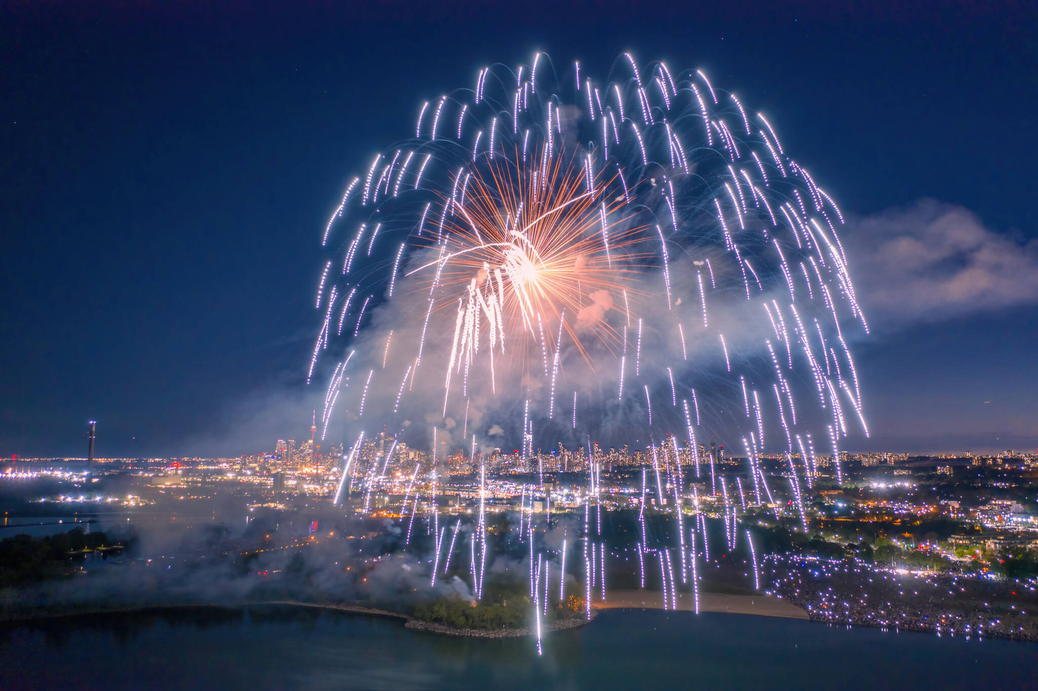 Victoria Day 2023 fireworks toronto