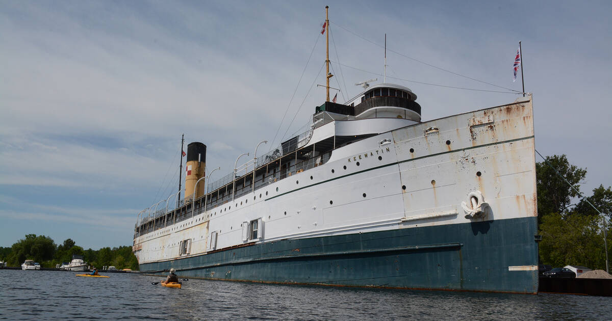 传说中的泰坦尼克时代的蒸汽船将在多伦多亮相