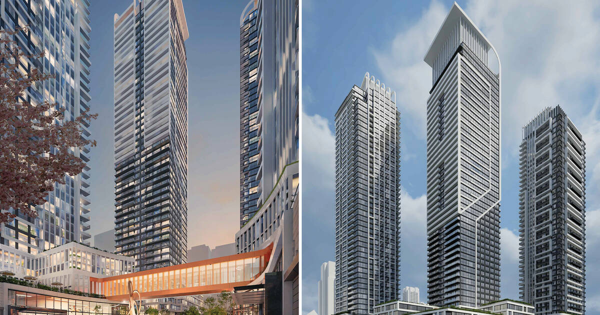 多个豪华公寓楼计划在多伦多商场旁建造，社区规模庞大