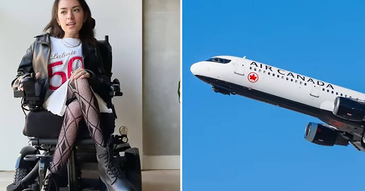 多伦多活动人士抨击加拿大航空为残疾乘客道歉