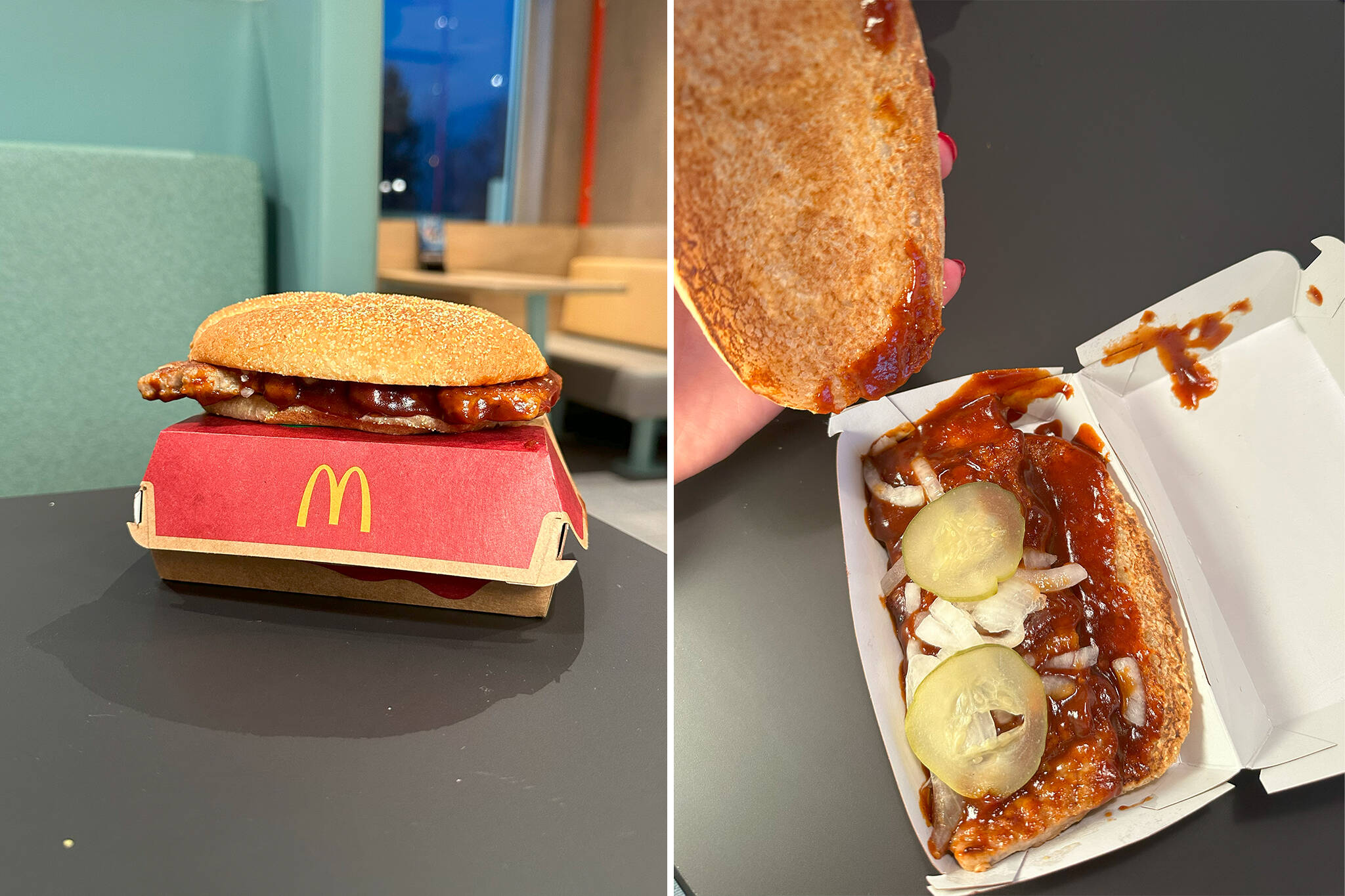 We tried the McDonald's McRib sandwich so you don't have to