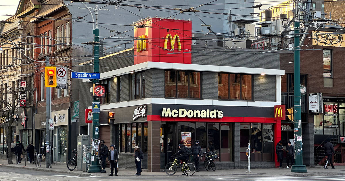 为什么多伦多的皇后街和斯帕丁纳街的麦当劳让人无法割舍