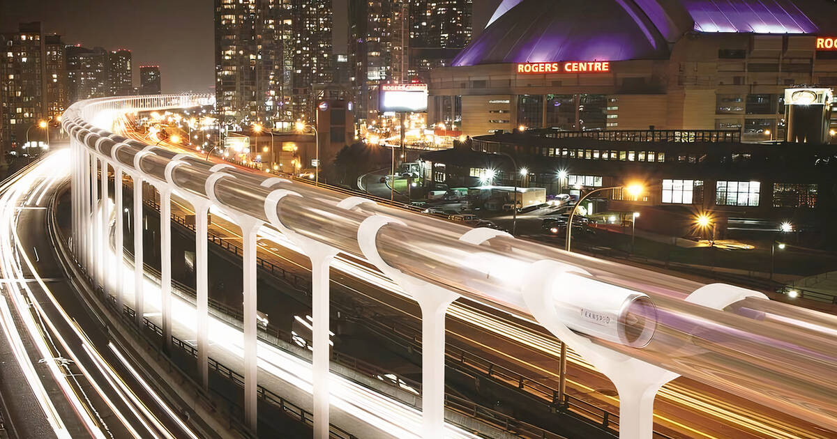 多伦多公司坚称未来主义超级高铁概念仍在进行中