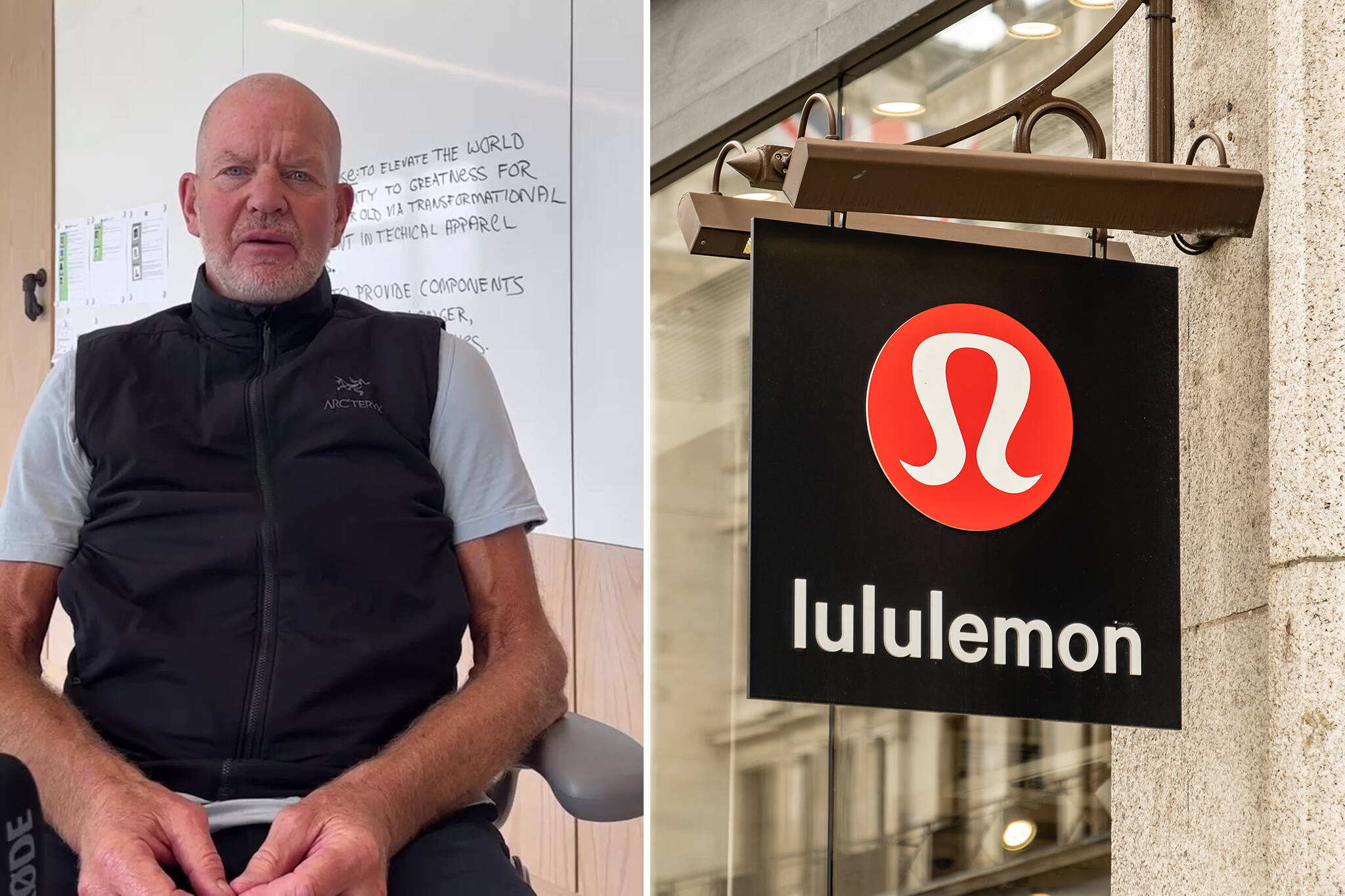 lululemon founder Chip Wilson not a fan of brand's 'whole