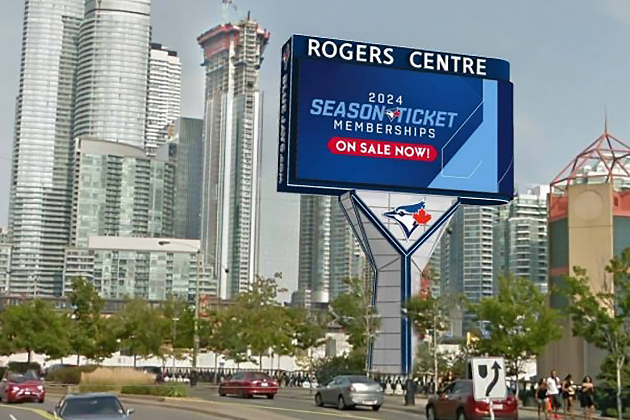 rogers centre sign