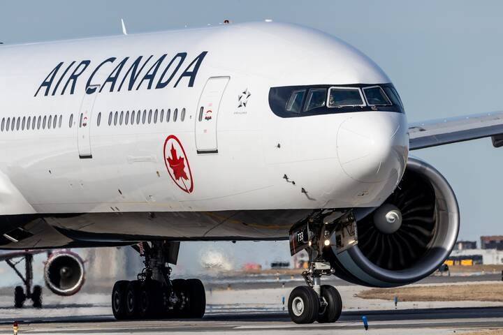 Air Canada Portefeuille organisateur de voyage bloquant les