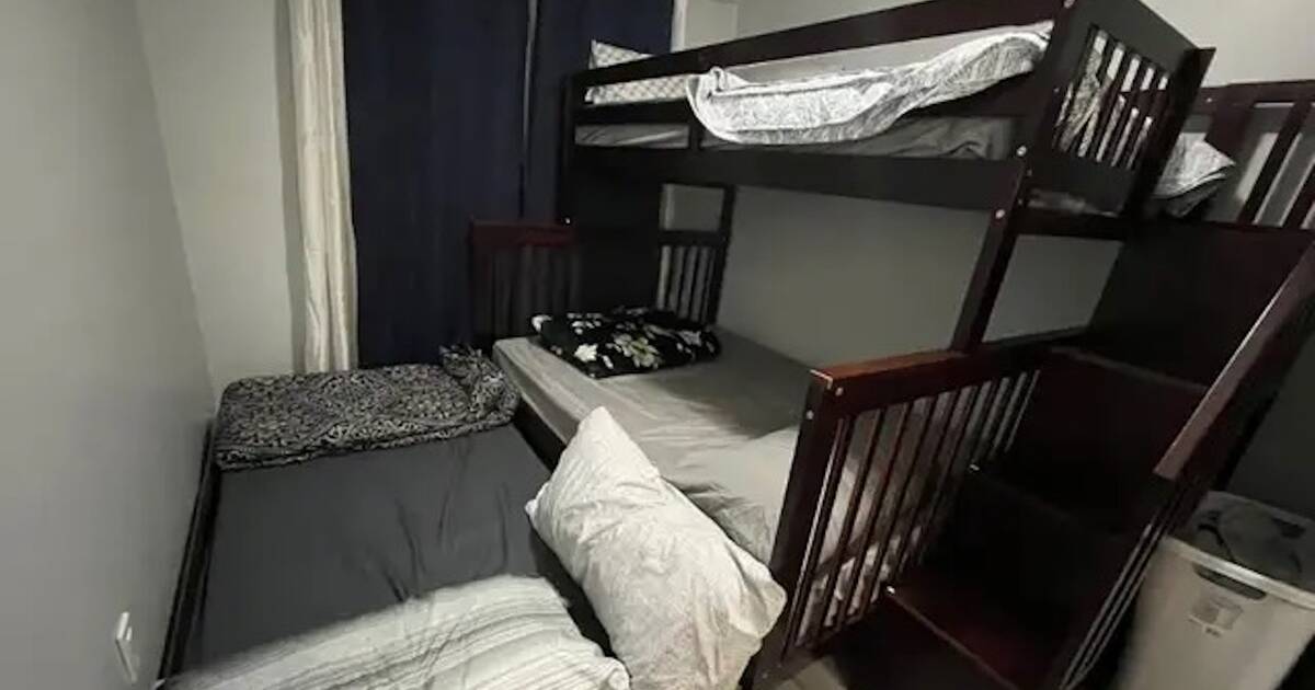 多伦多有人把一张双层床出租，并称其为“豪华住宿”