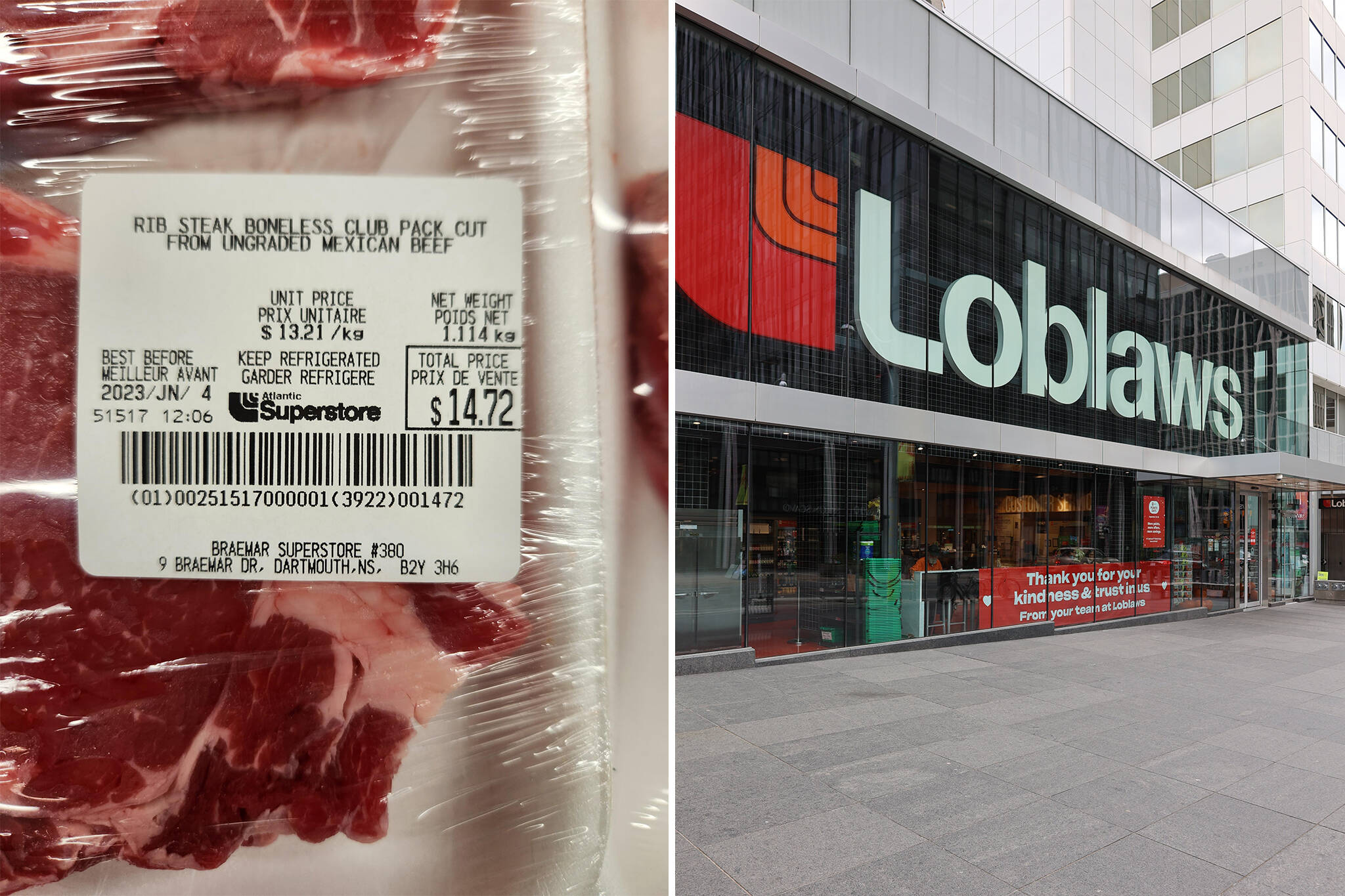 Canadians keep seeing 'ungraded beef' at grocery stores and they're  concerned