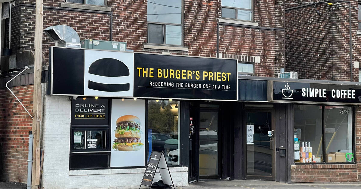 汉堡祭司将关闭位于多伦多的原始店铺
