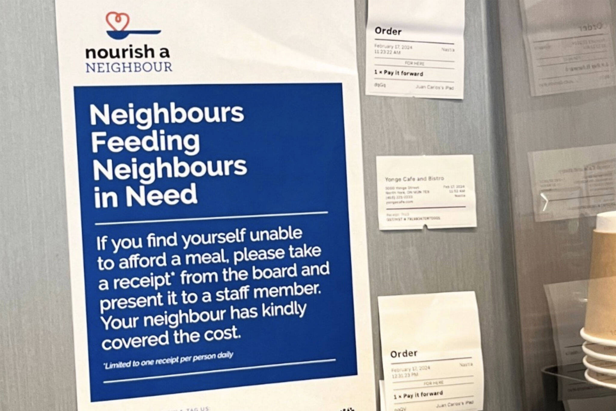 nourish a neighbour