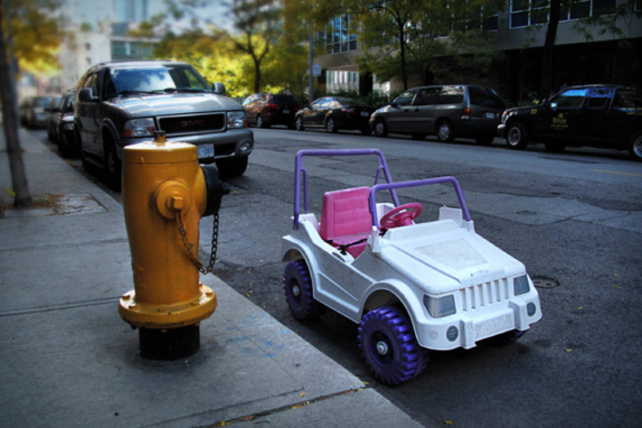 toy car parking toronto