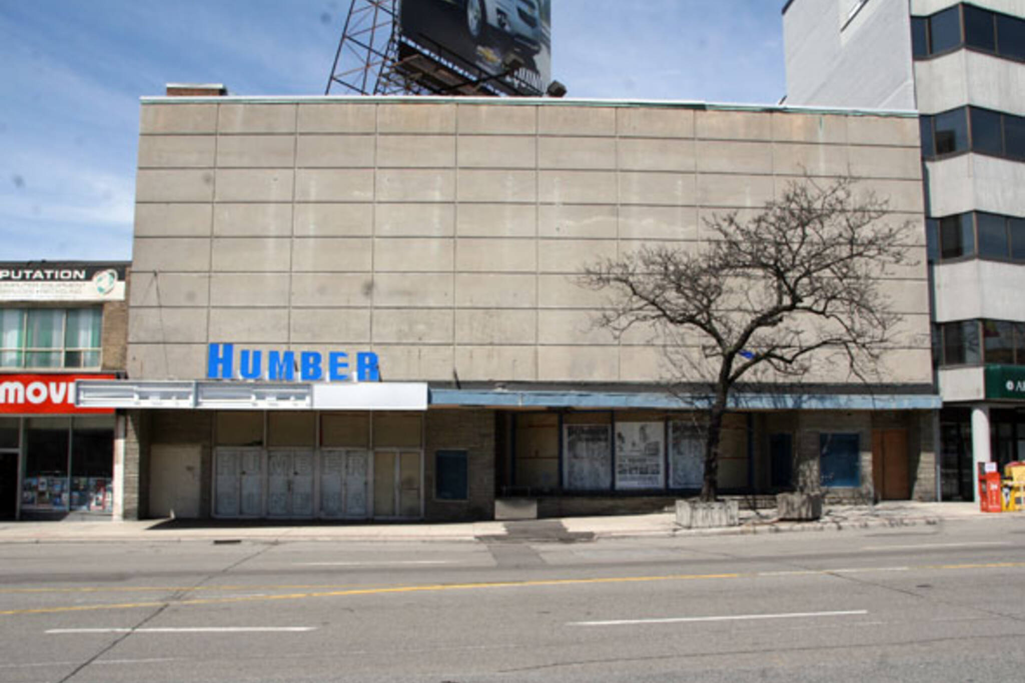 humber cinema closed bloor street