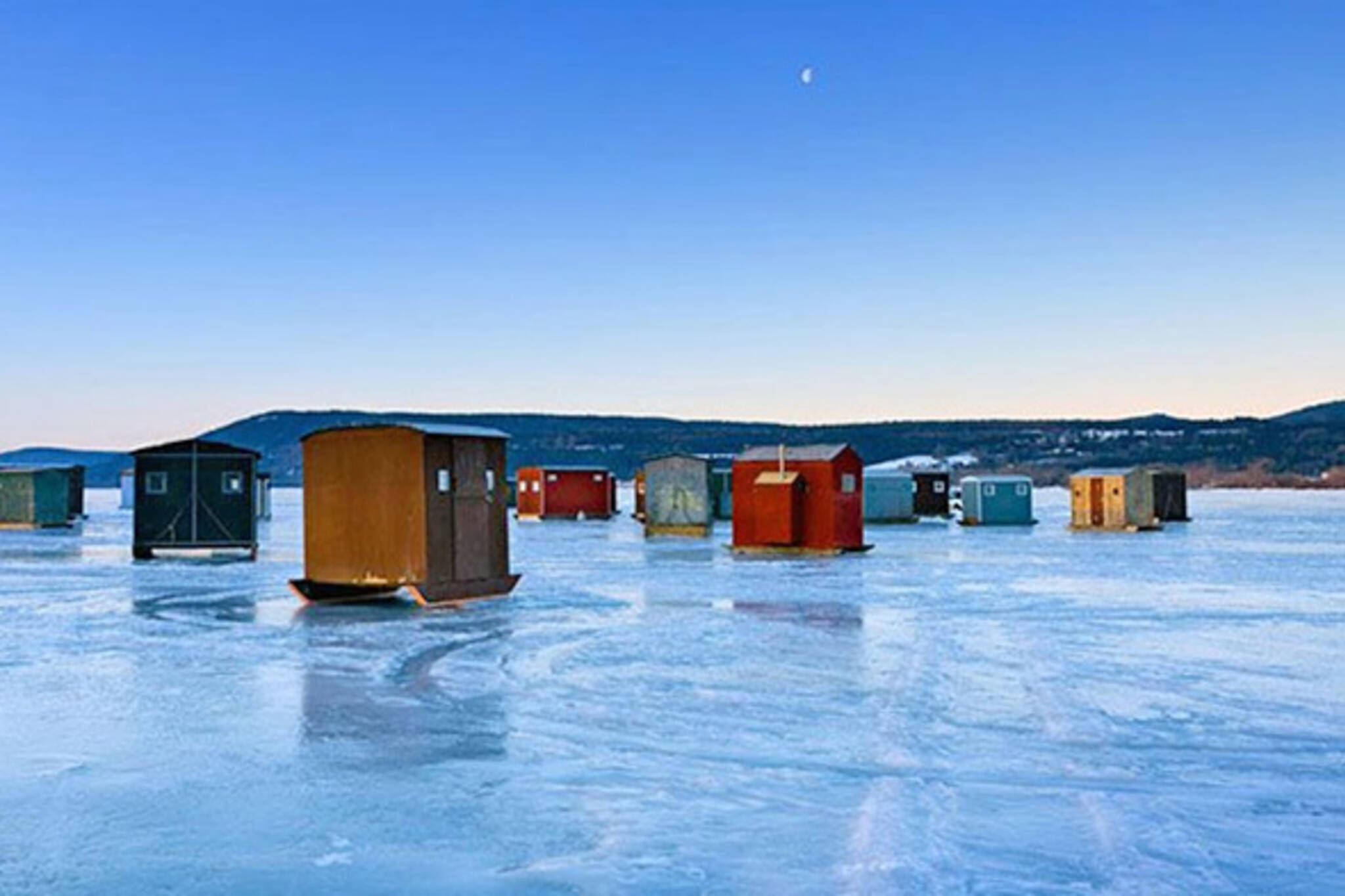 Ice fishing Ontario