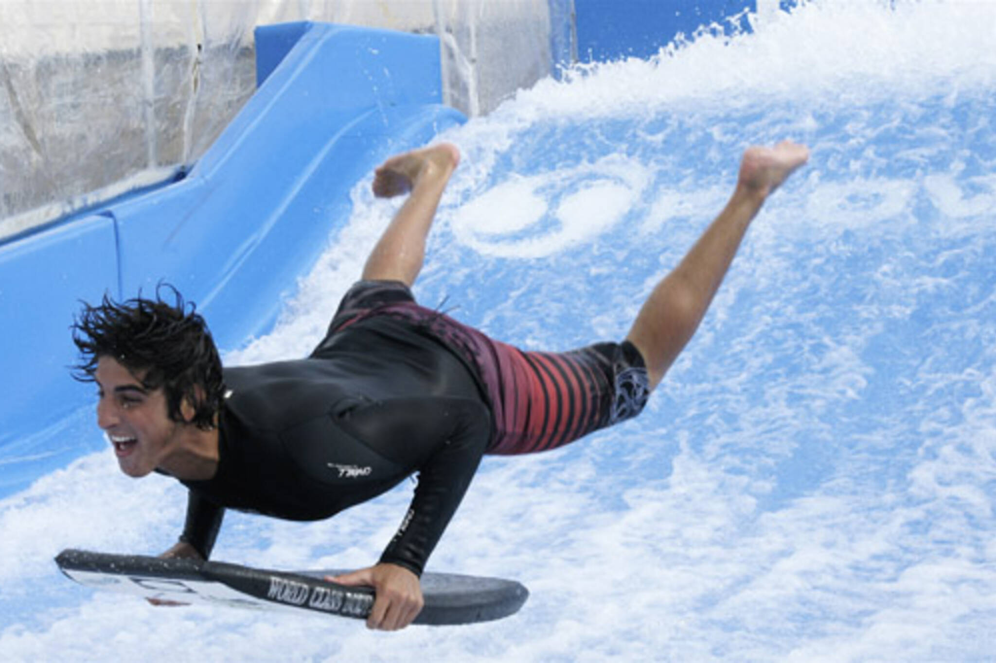 Flowrider demo at the CNE