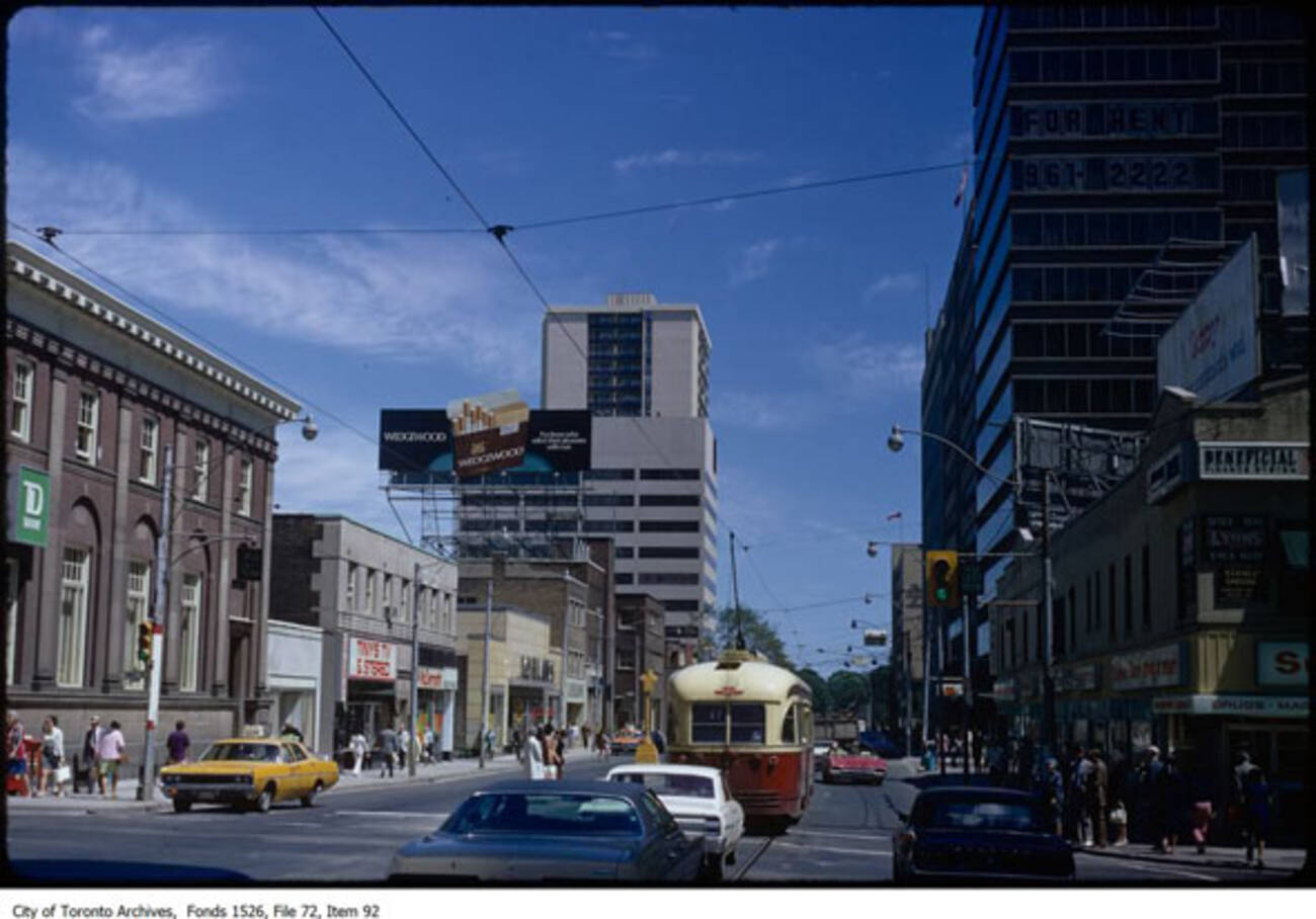 10 key Toronto intersections as they were 50 years ago