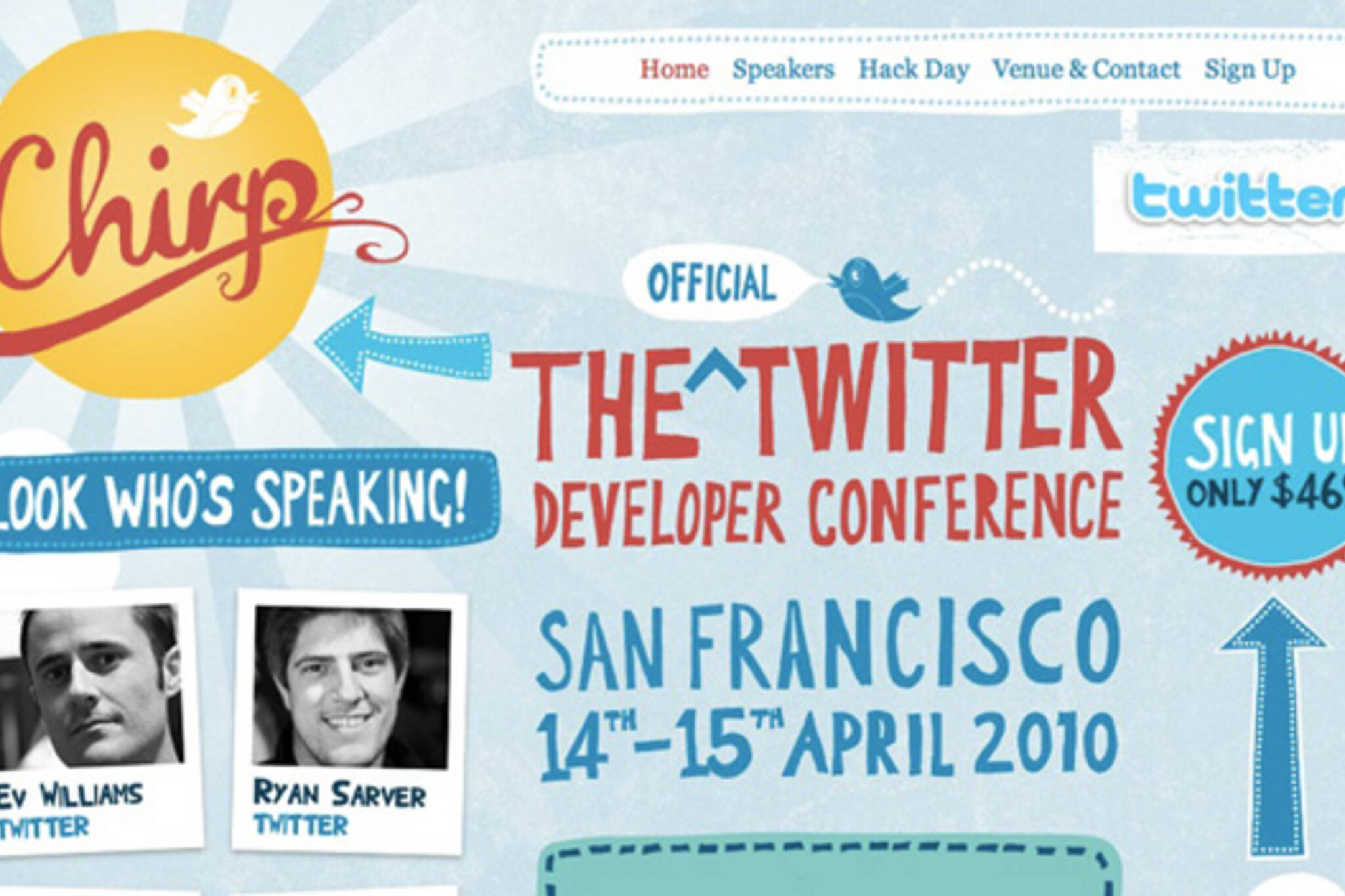 Chirp Twitter Conference