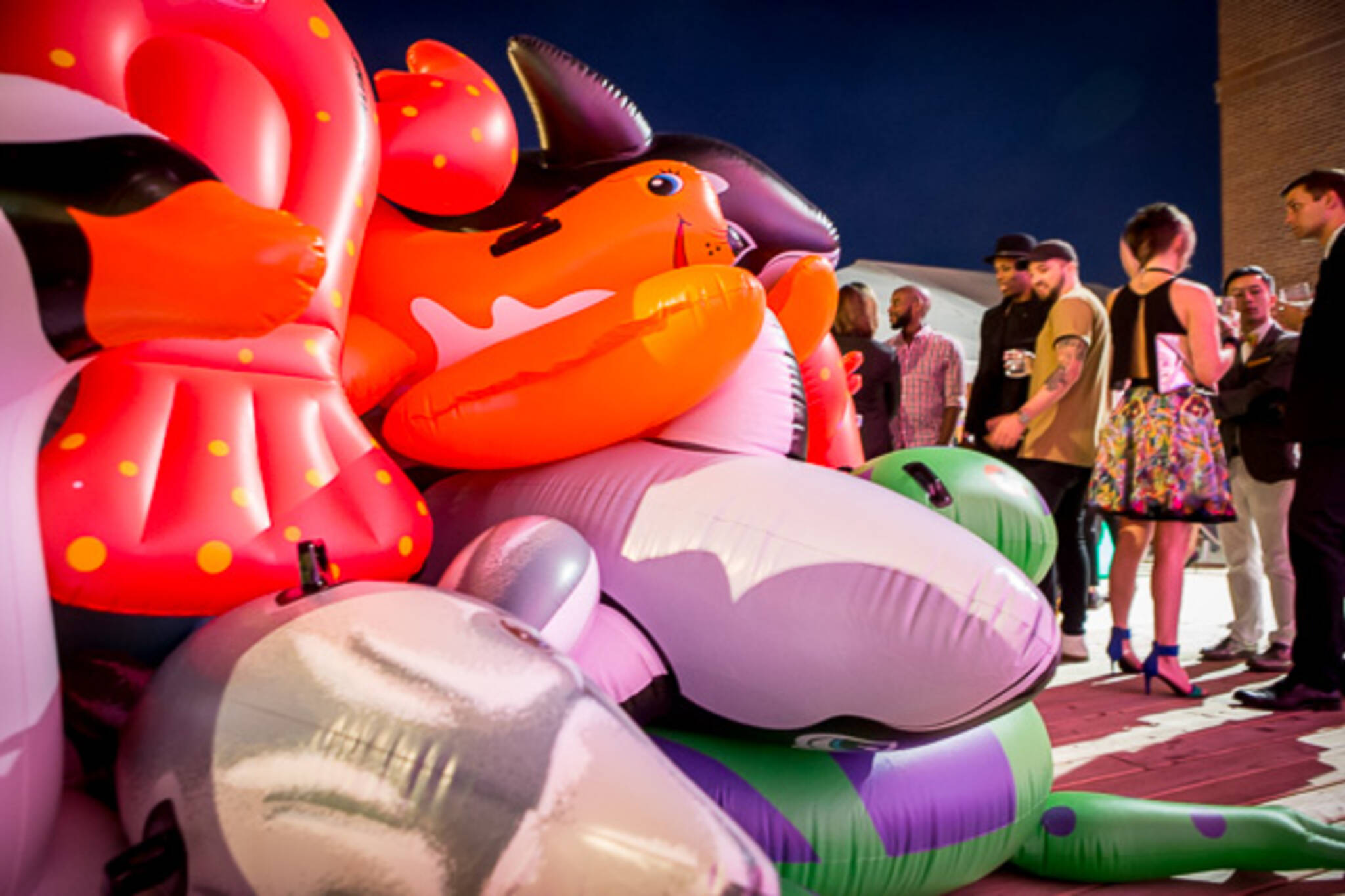 Pool toys make it a party at Toronto's annual Power Ball
