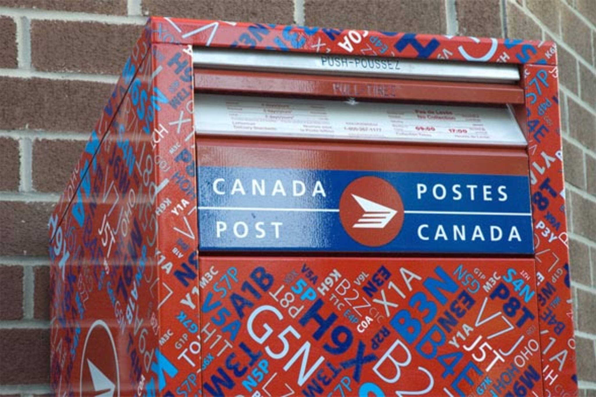 new mailbox canada post