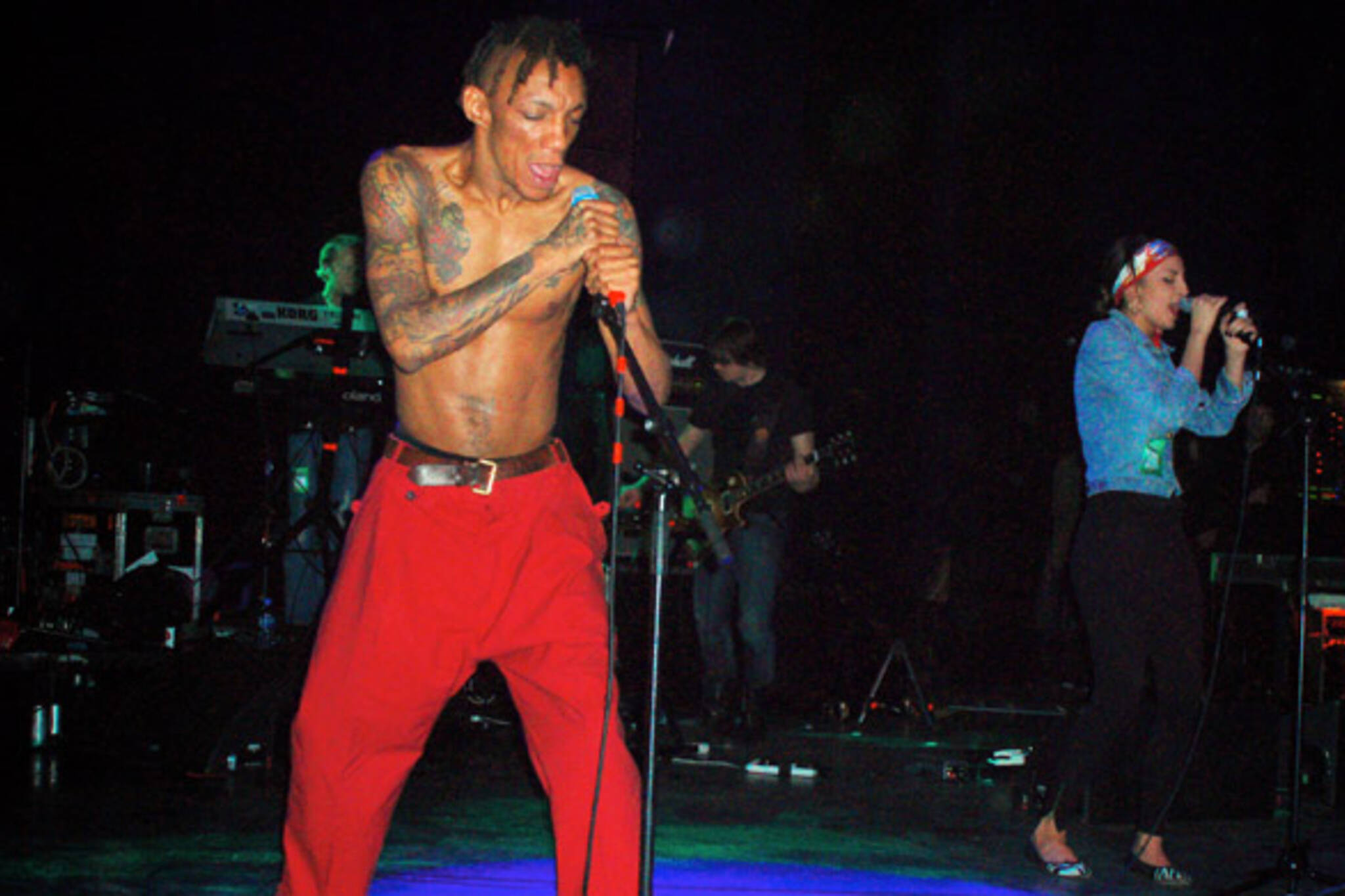 Tricky performing live