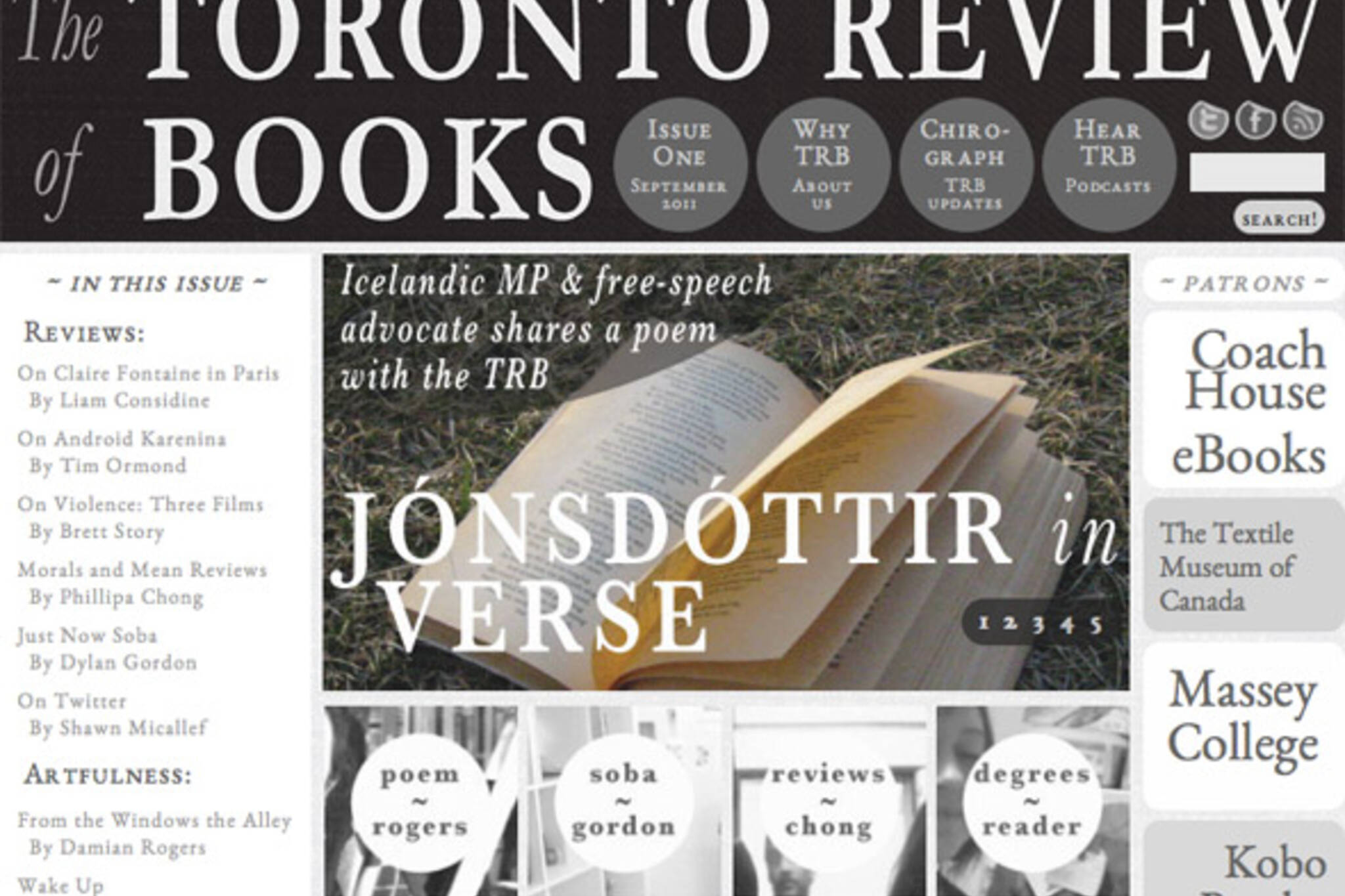 Toronto Review of Books