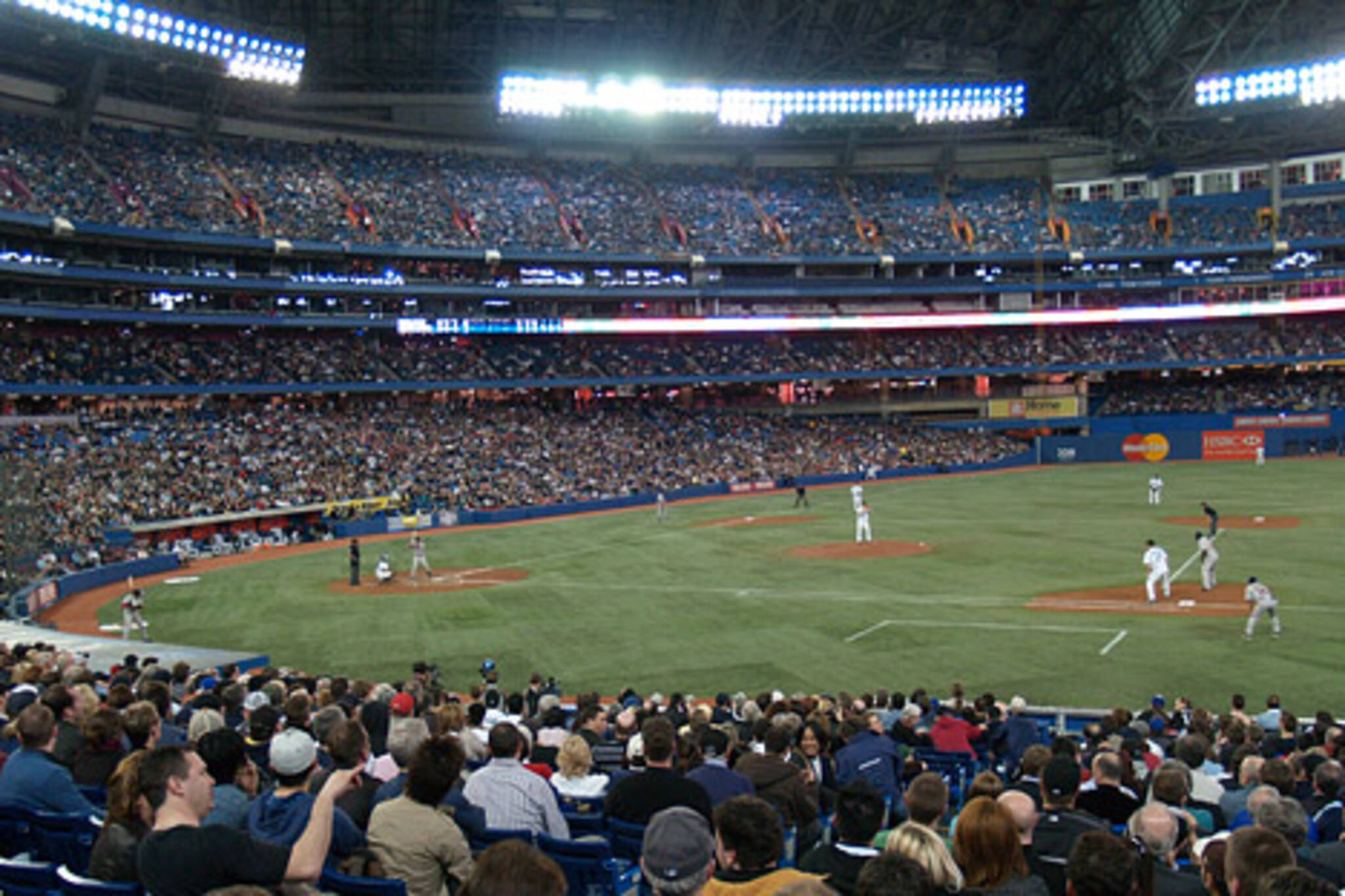 Boston Red Sox at Toronto Blue Jays, Rogers Centre. April 17, 2007
