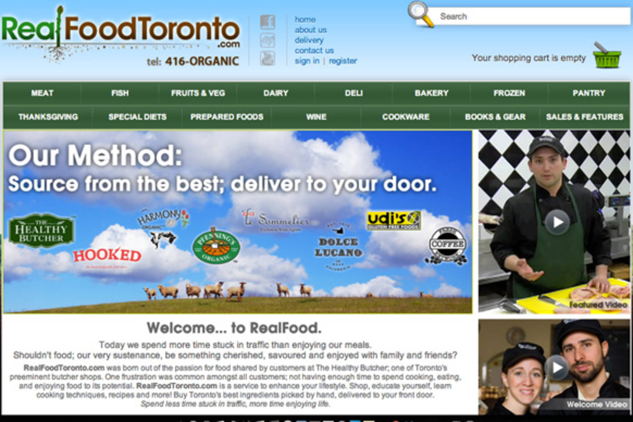 Online Grocery RealFood Toronto